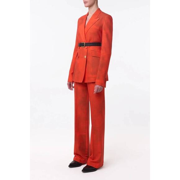 Gabriela Hearst Vesta Flared Pants in Spice 38 US S - Picture 2 of 3